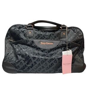 Juicy Couture Love Glam Juicy Rolling Duffel Bag/ Suitcase